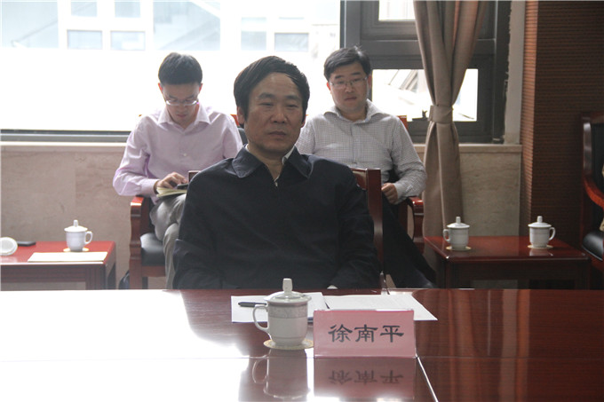 徐南平副省长到苏豪控股集团调研指导工作